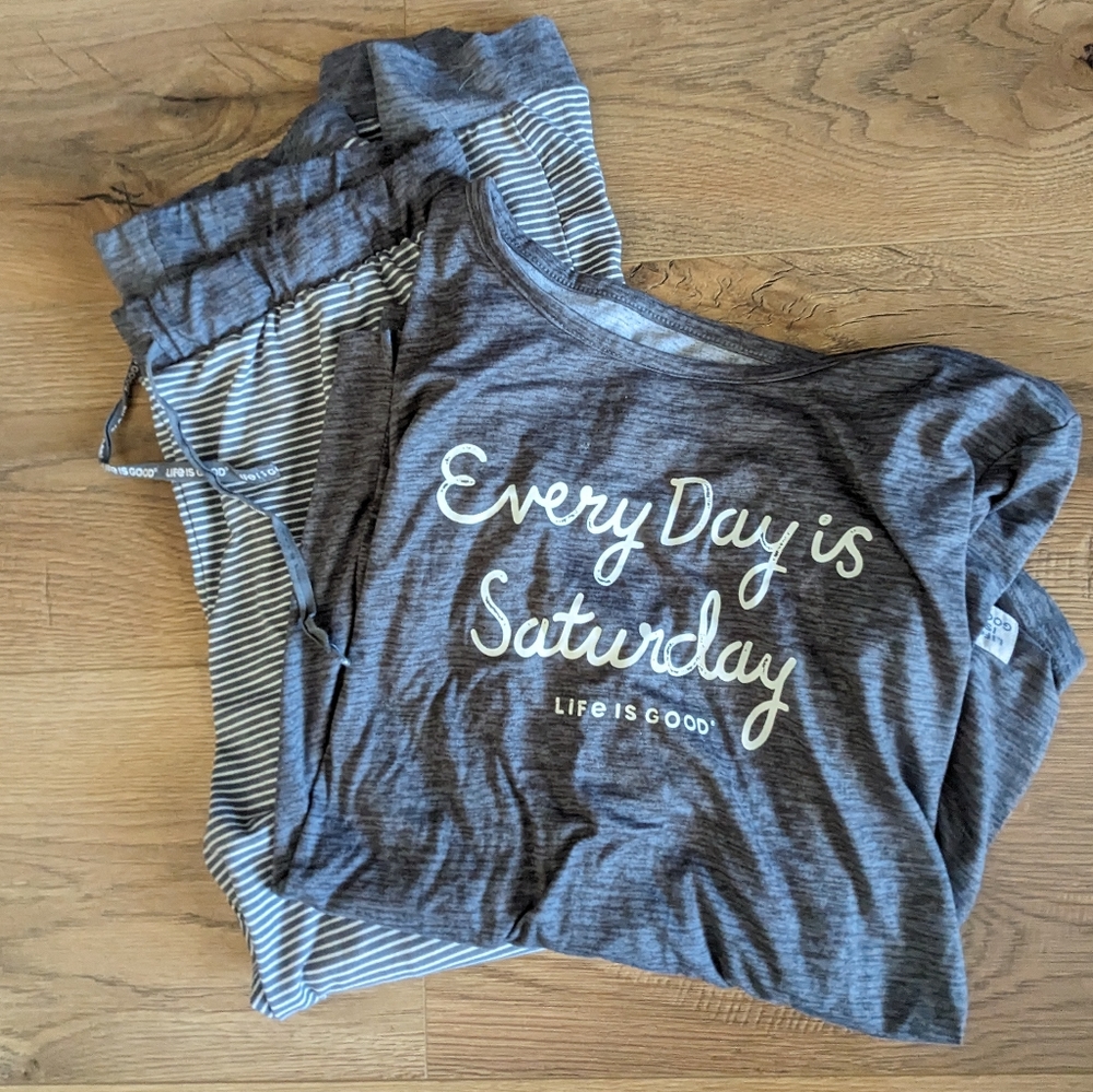 Life is Good pajama set